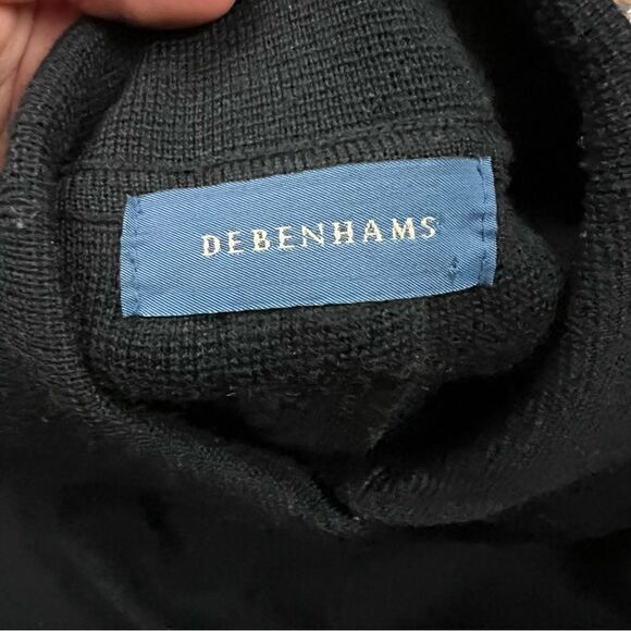 Debenhams Wool Blend Midi Knit Overcoat - Picture 4 of 7